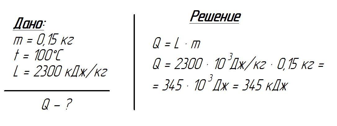 Решение задачи 8 класс