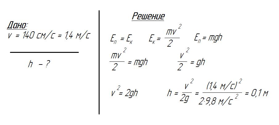 Как определить высоту подъема