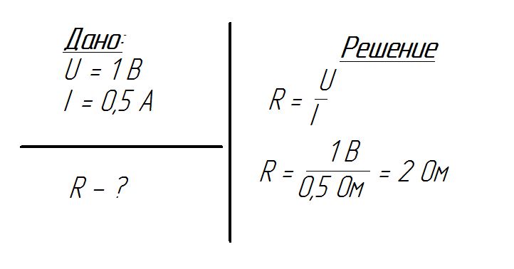 Решение задачи по физике 8 класс