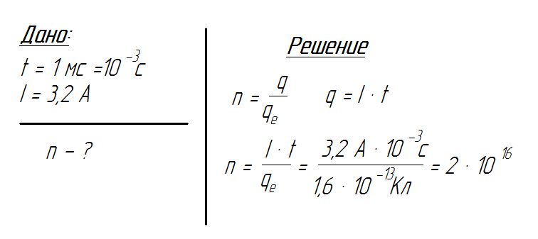 Решение задачи по физике 8 класс